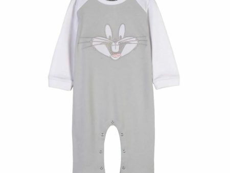 Pyjama à Manches Longues  pour Bébé Looney Tunes Gris For Discount