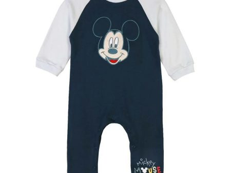 Pyjama à Manches Longues  pour Bébé Mickey Mouse Bleu Online Hot Sale