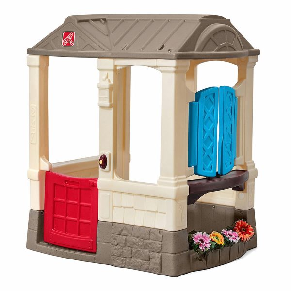 Maison de jeux pour enfants Step 2 Courtyard Cottage 118 x 100 x 83 cm For Cheap