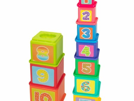 Blocs Empilables PlayGo 10,2 x 50,8 x 10,2 cm 4 Unités For Discount