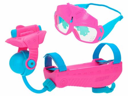 Pistolet à Eau Eolo AQUA GEAR Rose 38 x 8 x 7,5 cm (6 Unités) Online Hot Sale