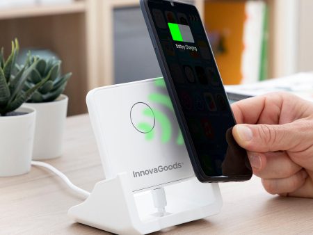 Chargeur sans fil Multiposition avec Support Pomchar InnovaGoods Fashion