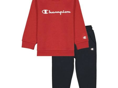 Survêtement pour Bébé Champion Crewneck Baby Rouge Online Hot Sale