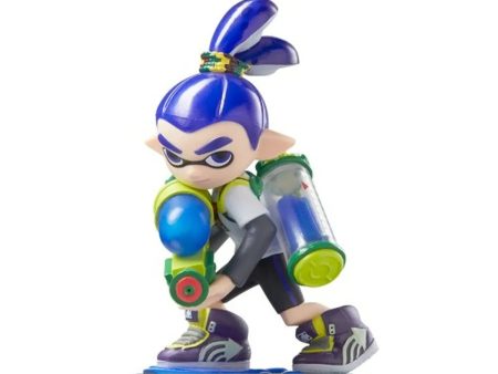 Figurine à Collectionner Amiibo SPLATOON 2 NEW BOY on Sale