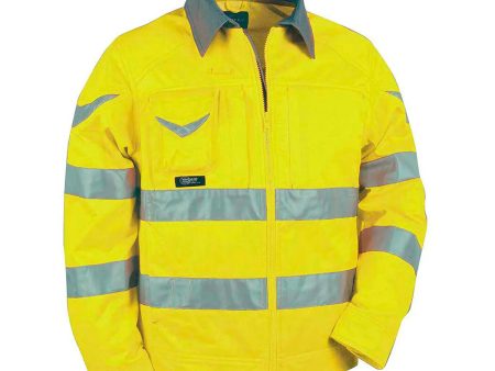 Veste Cofra Warning Jaune Cheap