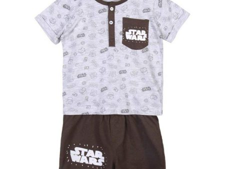 Ensemble de Vêtements Star Wars Gris on Sale